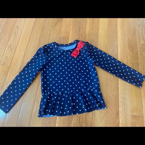 Red, white and blue swim top - Picture 1 of 2